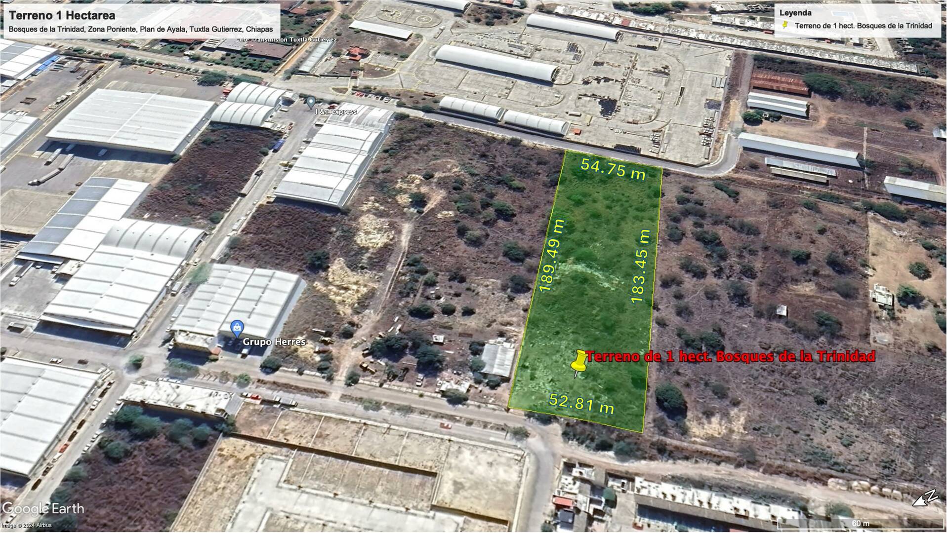 #30 - Área para Venta en Tuxtla Gutiérrez - CS